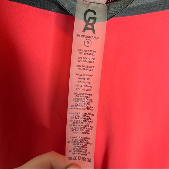 Good American The Icon Pink High Waisted 7/8 Leggings Size XS - Picture 6 of 7